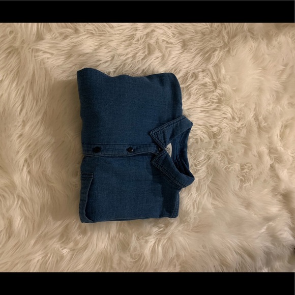 J. Crew Chambray Shirt Dress - Picture 3 of 8